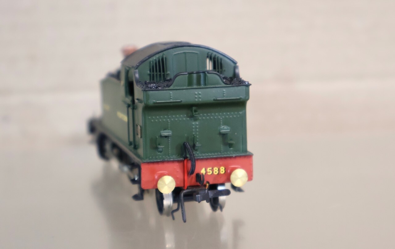 SAMHONGSA RTR 101 KIT BUILT BR 2-6-2 CLASS 45XX PRAIRIE TANK LOCOMOTIVE 4588 ol