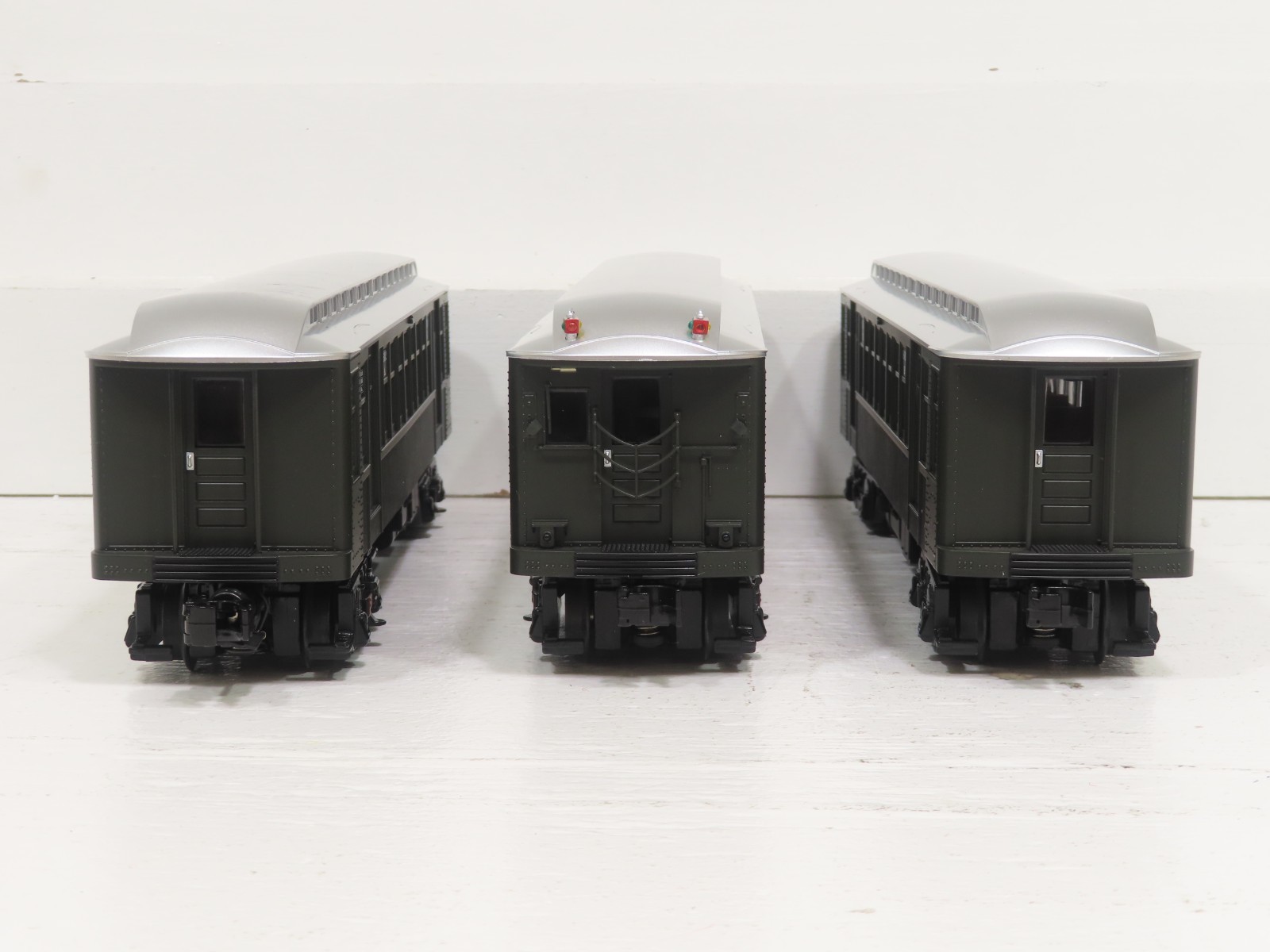 MTH 30-2759-1 NY Transit Two Tone Green Subway Set w/PS2 LN 13386