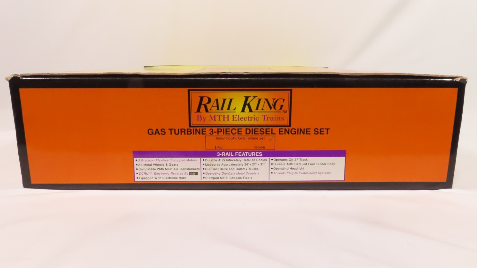 MTH 30-2009L Union Pacific Gas Turbine Set 3-Rail LN