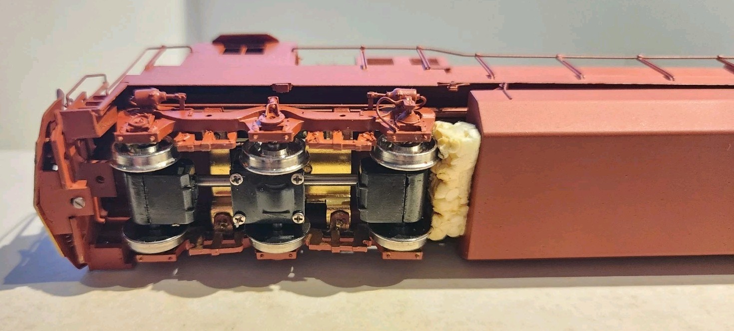 Overland Models HO Scale Brass MP C36-7 Diesel Engine Painted Unlettered