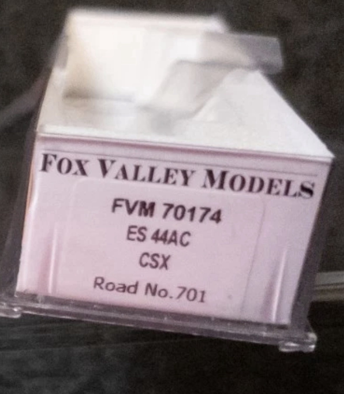 Fox Valley Models N Scale CSX ES44AC Locomotive W/dcc