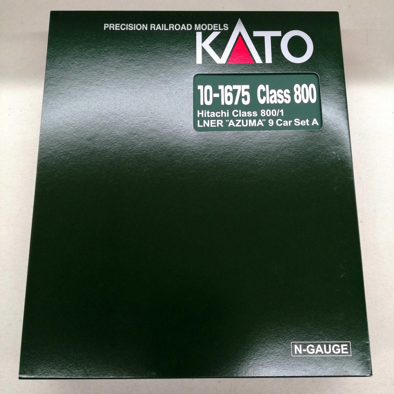 KATO British Rail CLASS800/1 LNER “AZUMA” 9-Car Set N Gauge