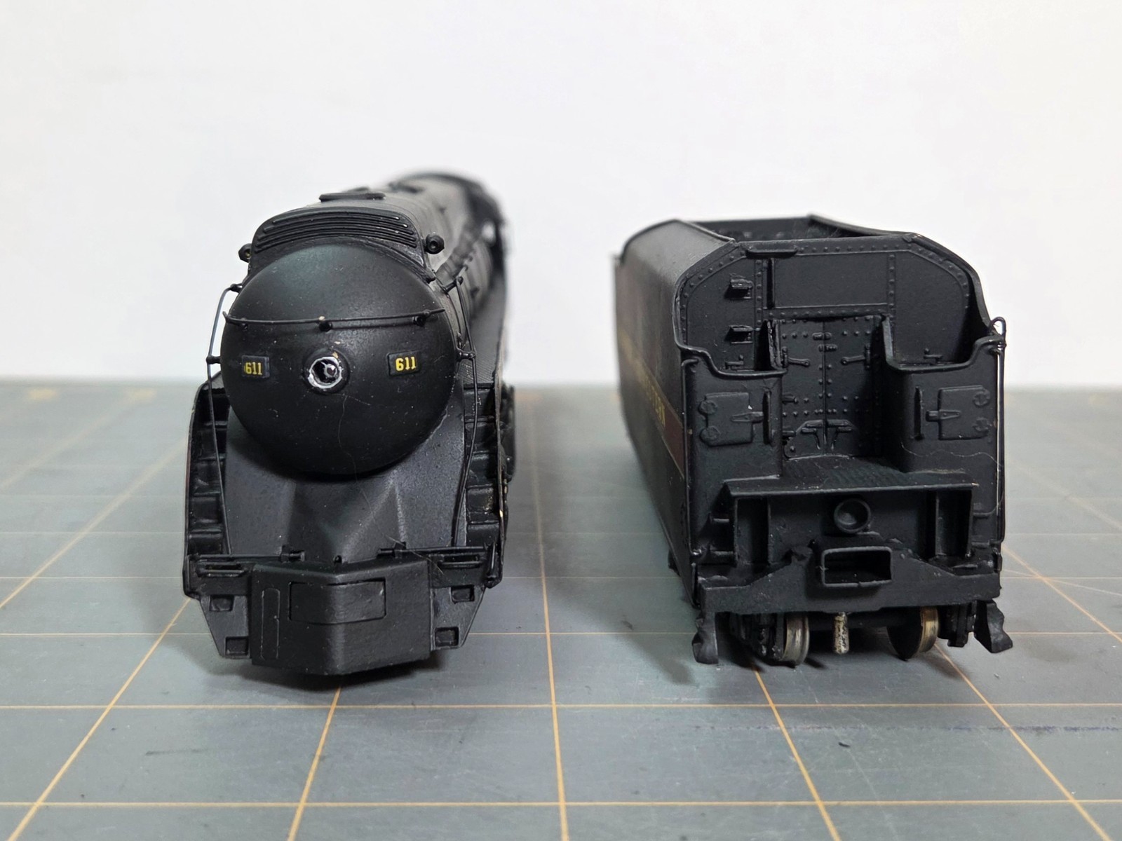 Norfolk & Western 4-8-4 – J Class – Streamlined – HO Scale Brass – Sunset Models