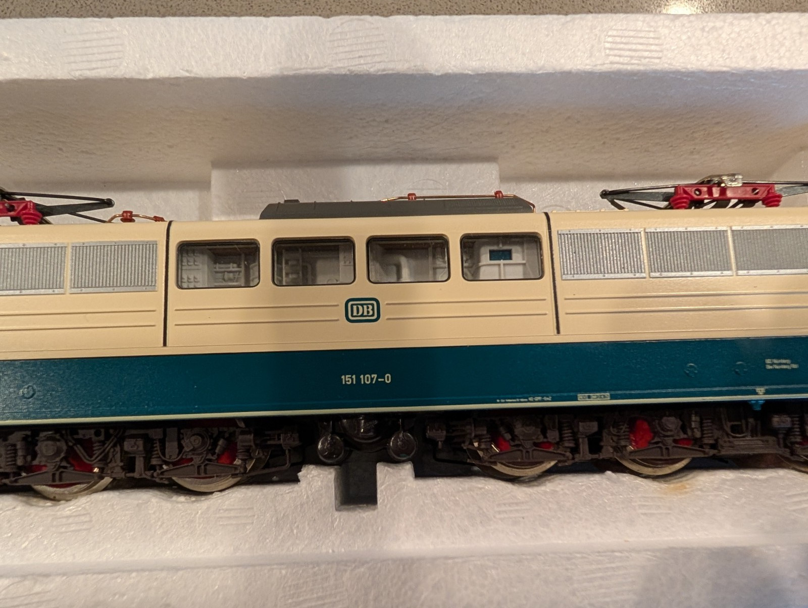Fleischmann 4381 H0 DB BR 151 Electric Locomotive – Excellent Detail