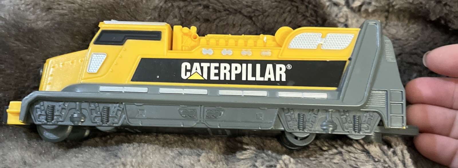 Caterpillar Electric Train & Car,by Toy State…Working Condition