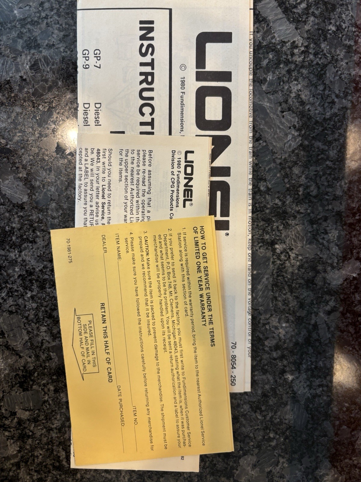 Lionel 8370 8372 New York Central F3AA Diesel Locomotives – Unrun – Original Box