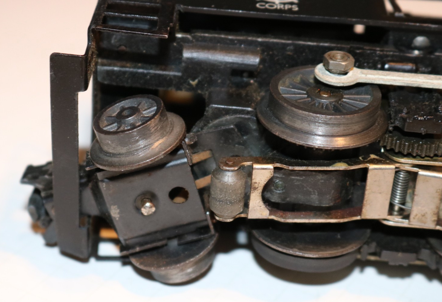 LIONEL TRAINS POST-WAR ORIGINAL #41 ARMY SWITCHER- 0/027- M72 untested