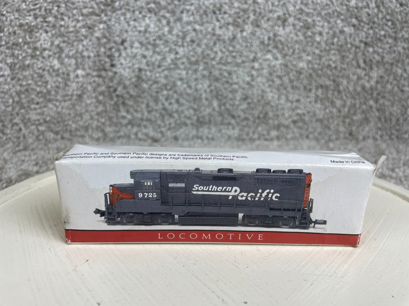 High Speed Metal Products N Scale Southern Pacific #9725 Diesel Locomotive