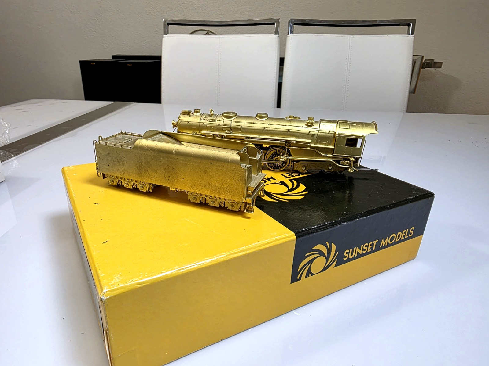 Sunset Models Brass HO Scale NYC #5344 4-6-4 Steam Locomotive