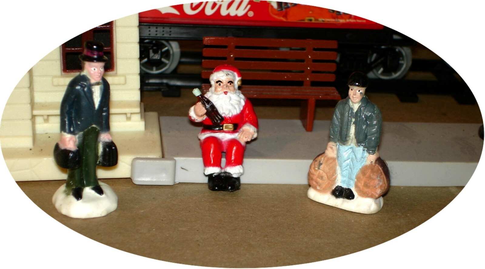 K-LINE (GOLDLOK) – COCA-COLA SANTA TRAIN – O-27 REMOTE CONTROL TRAIN