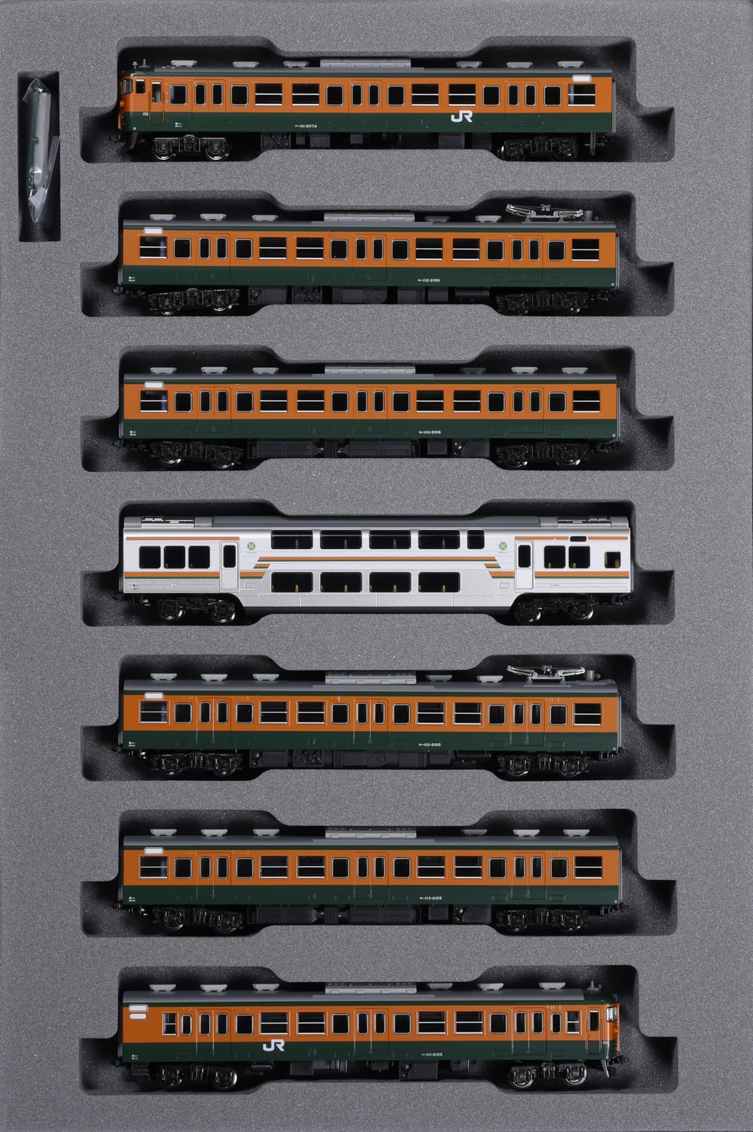 KATO N gauge 113 series 2000 series Shonan color JR specification 7-car basic se