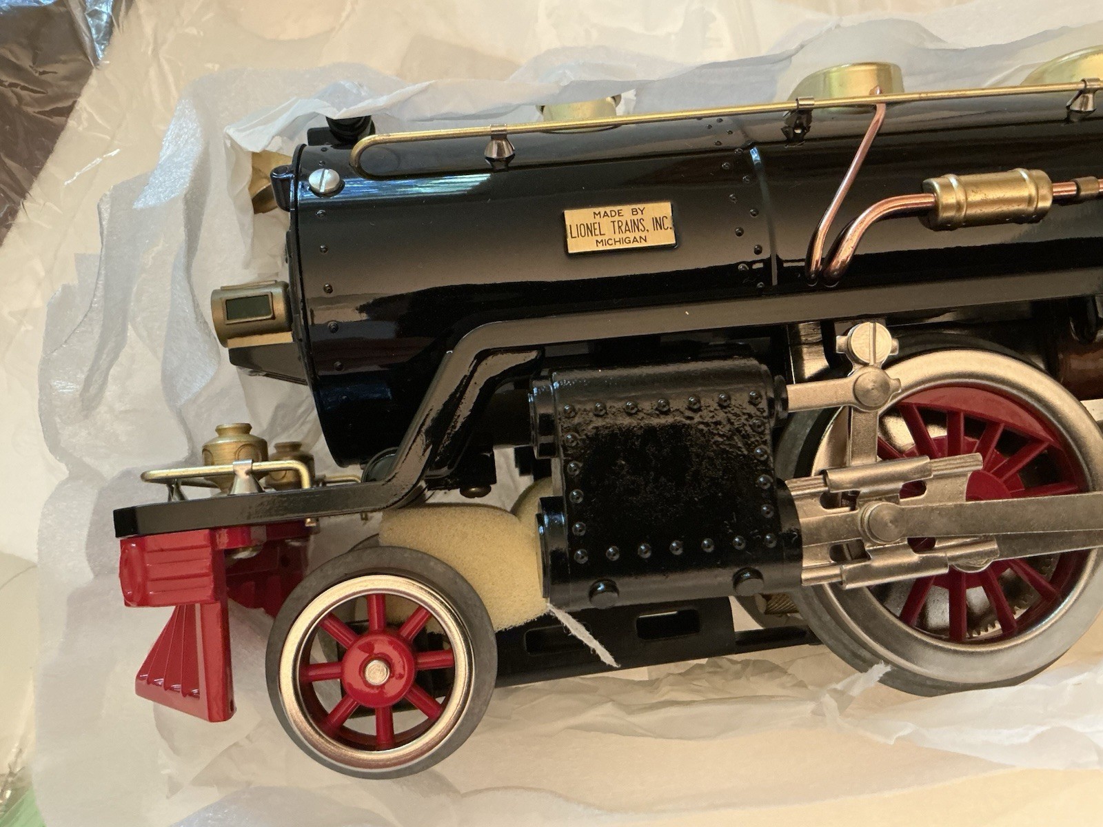 22″ Lionel Classics Standard Gauge 1-390-E Locomotive Whistle Tender & Orig Box