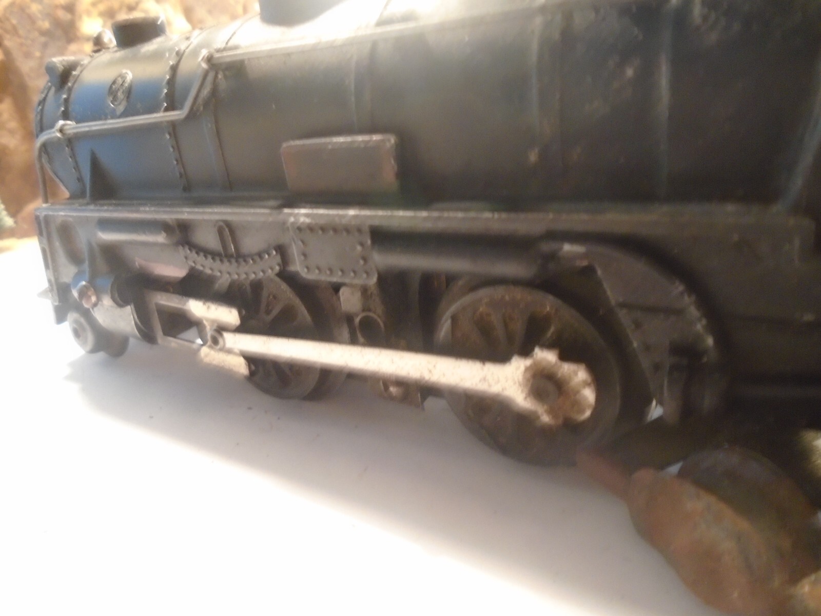 MARX VINTAGE DIECAST No 999, 2-4-2 LOCO WITH STEEL TENDER,TRACK TESTED 5-208-5