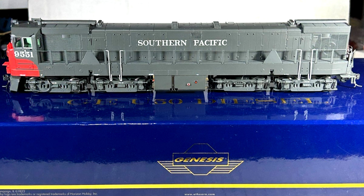 ATHEARN GENESIS HO SCALE U50 LOCOMOTIVE W/TSUNAMI SOUND & DCC SP ATHG41055