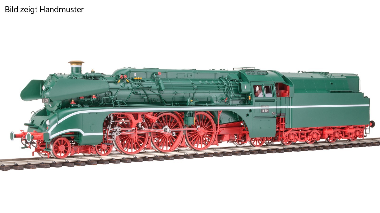 KM1 Gauge 1 Steam Locomotive BR 18 314 Digital, Various Versions