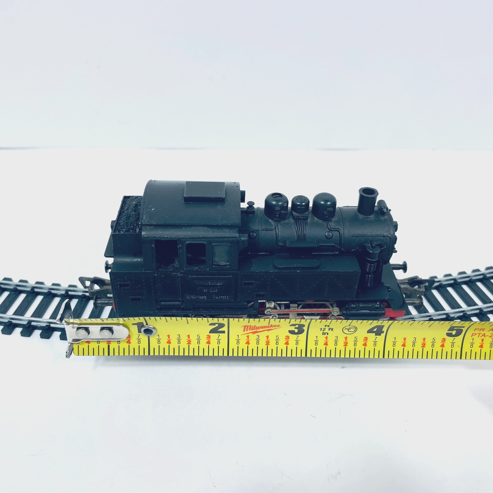 Fleischmann 0-6-0 German Steam Locomotive Switcher DB 891315 Runs! HOE-6