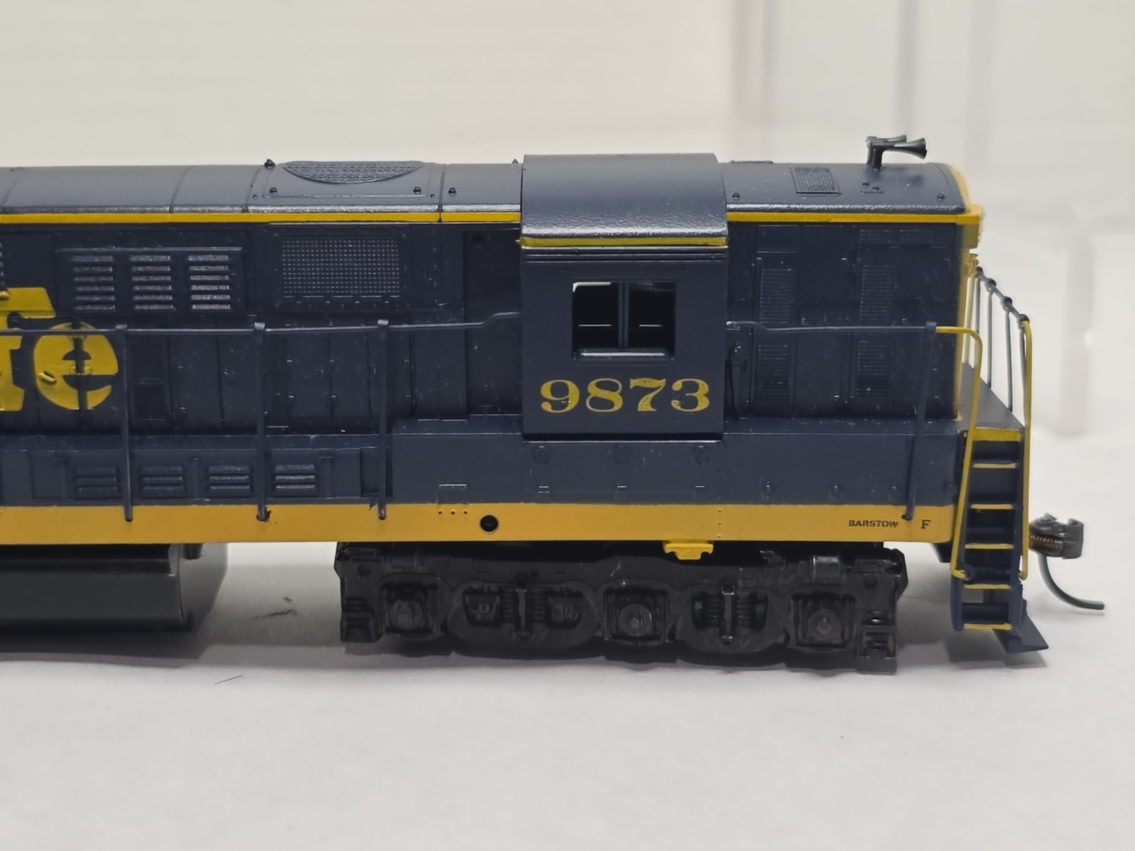As Is Parts Athearn HO 4306 ATSF Santa Fe FM H24-66 Trainmaster Diesel #9873