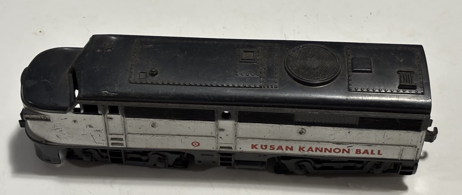 Kusan Trains KANNON BALL Alco “A” Locomotive Unpowered Diesel #2716
