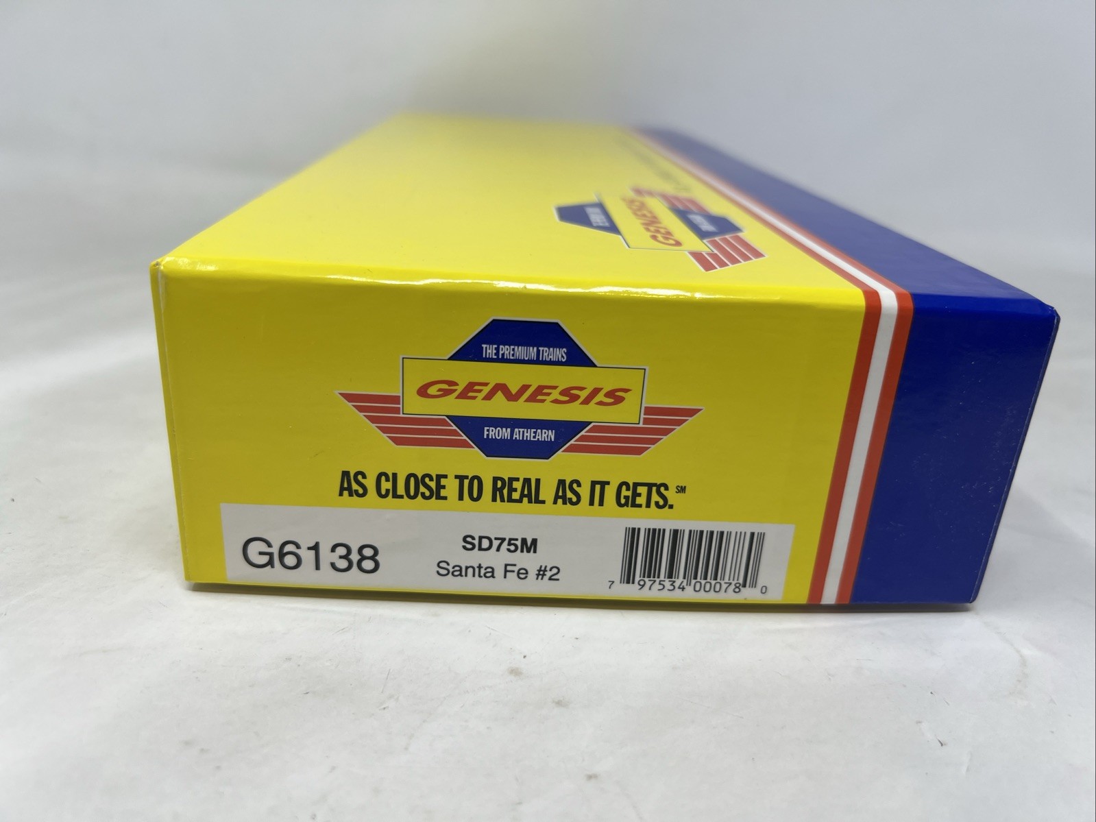 Athearn Genesis G6138 HO SD75m Santa Fe Rd #241 NOS Locomotive