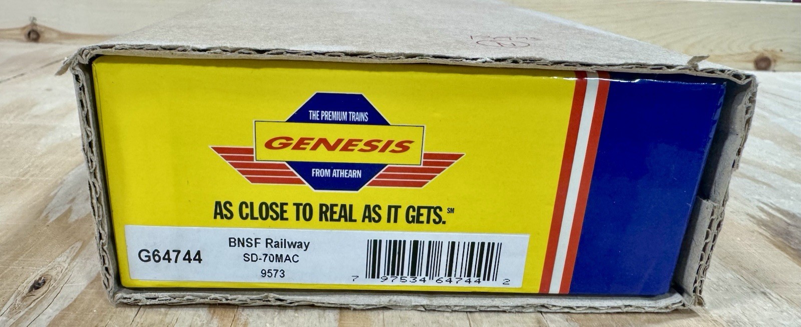 Athearn HO Genesis G64744 BNSF Executive Patch SD70MAC RD #9573 DCC Ready! New
