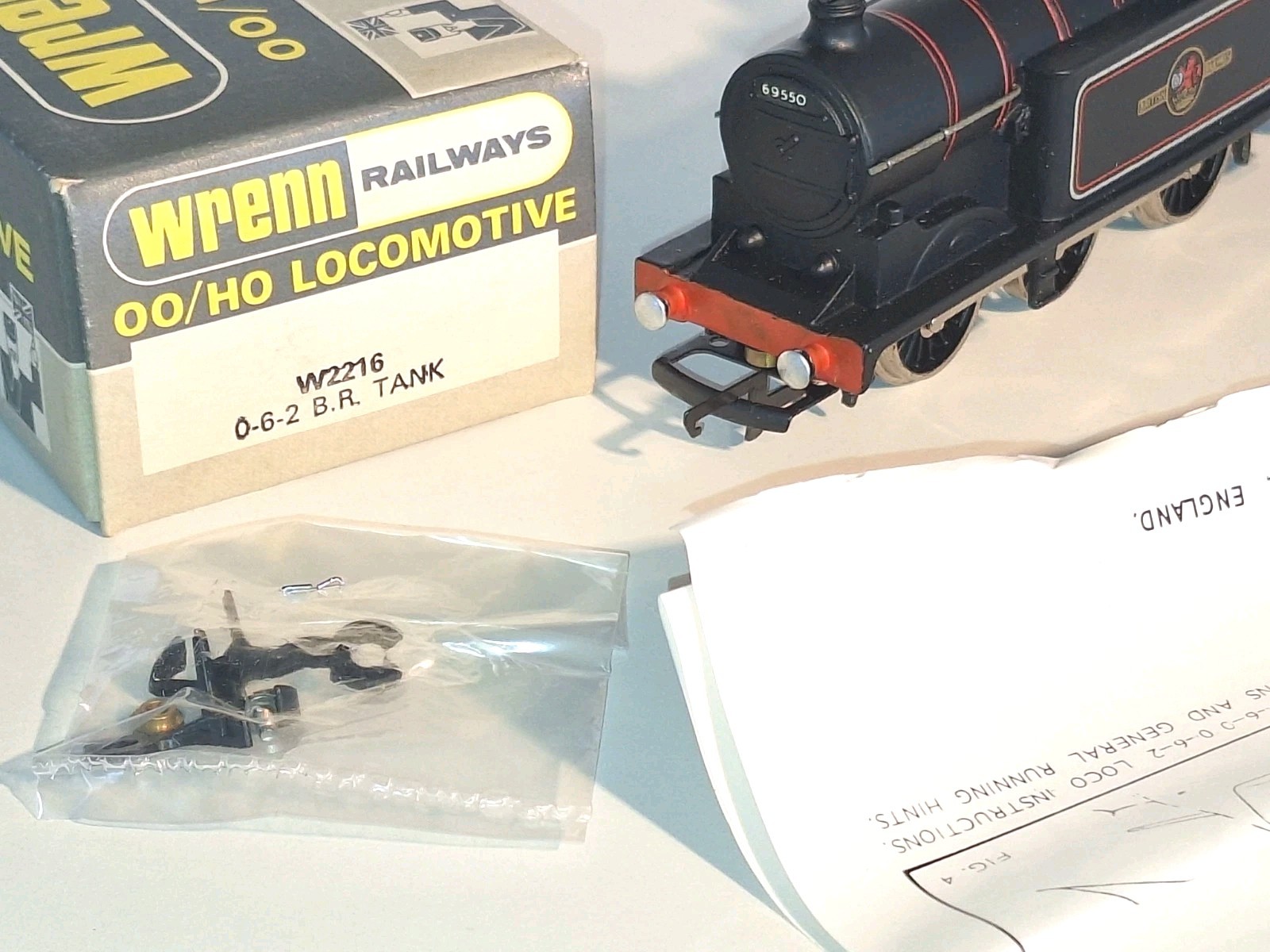 Wrenn W2216 BR 0-6-2 Tank Loco #69550. New Old Stock. Mint Cond. Boxed. OO Scale