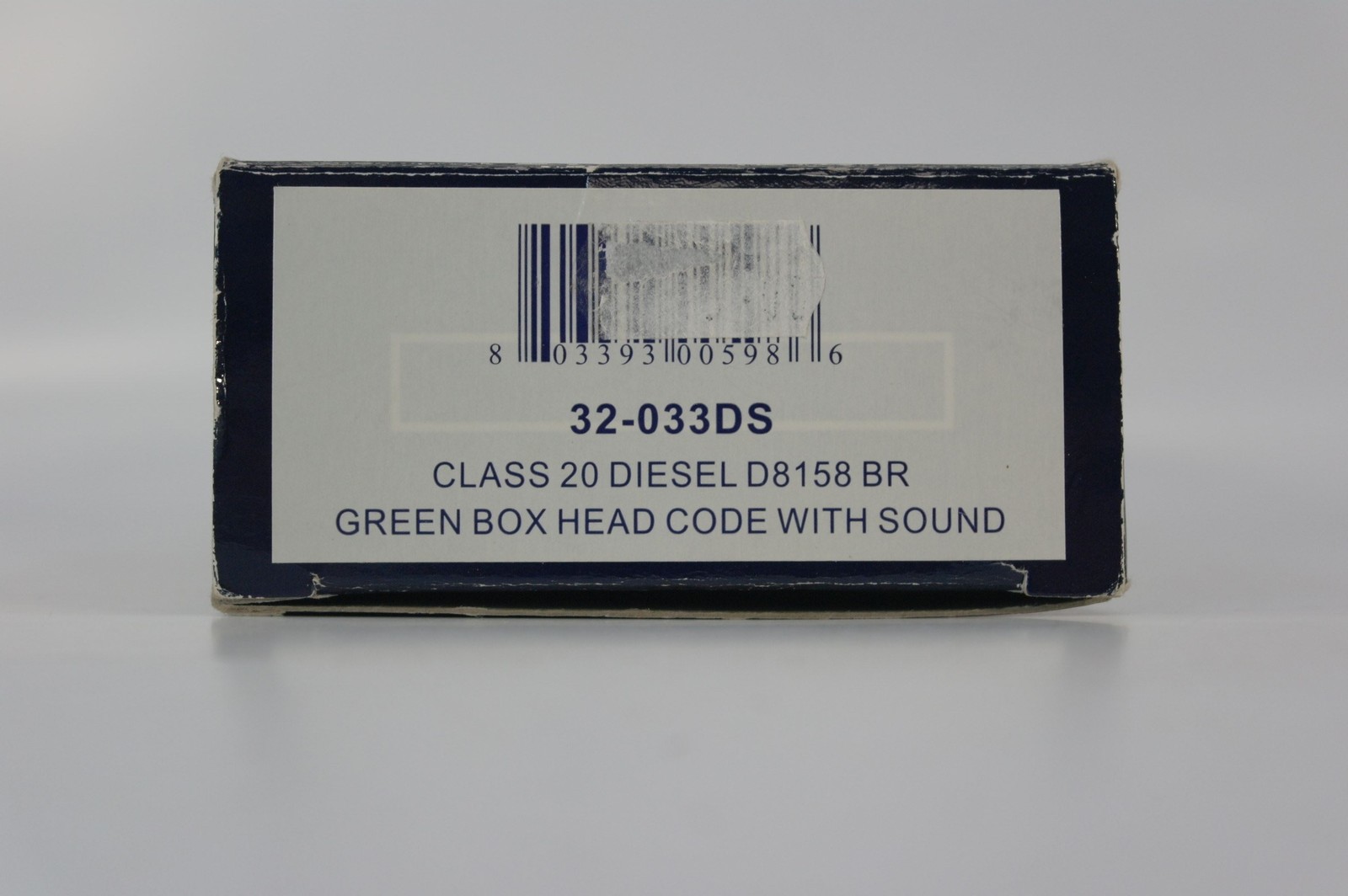 Bachmann Branchline 32-033DS Class 20 D8158 (DCC Sound Fitted).Used. OO Gauge