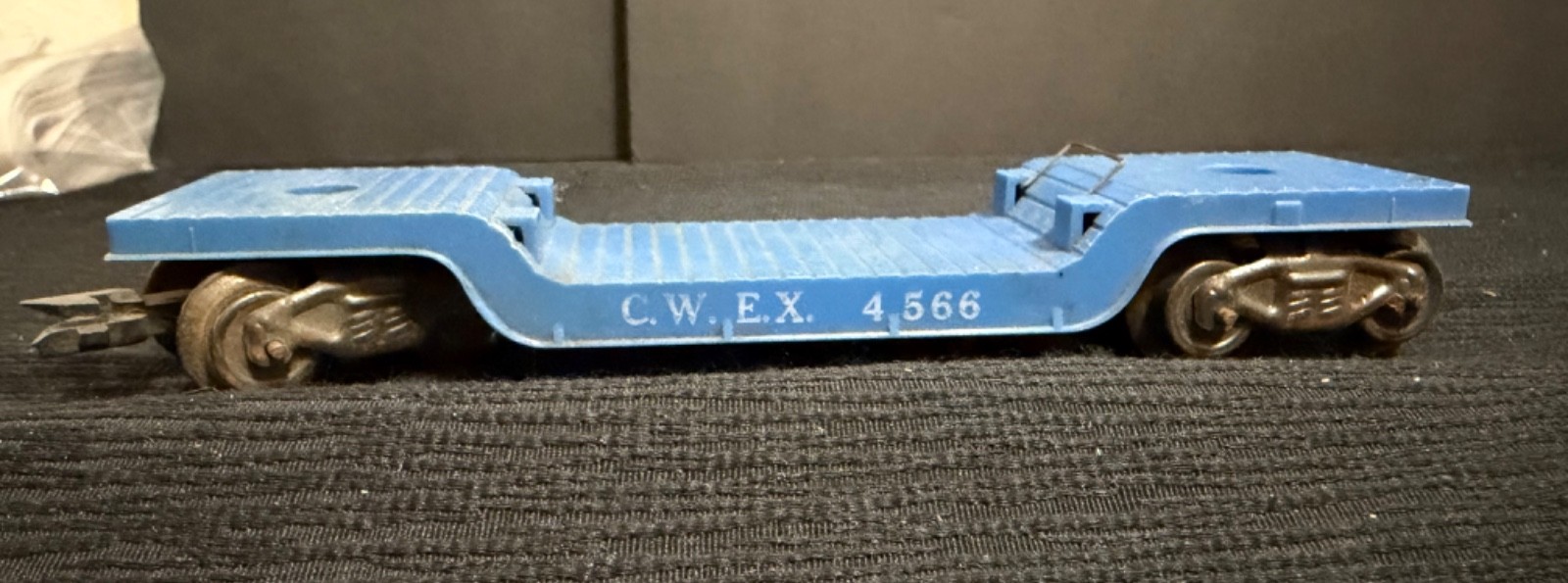5 pc Vintage Marx O Ga Trains~ #666 Locomotive & New York Central Tender caboose
