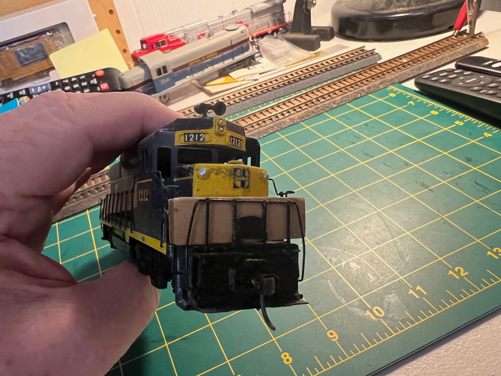 Nickel Plate Products HO Brass EMD GP30 Diesel Engine F/P Santa Fe OB Runs