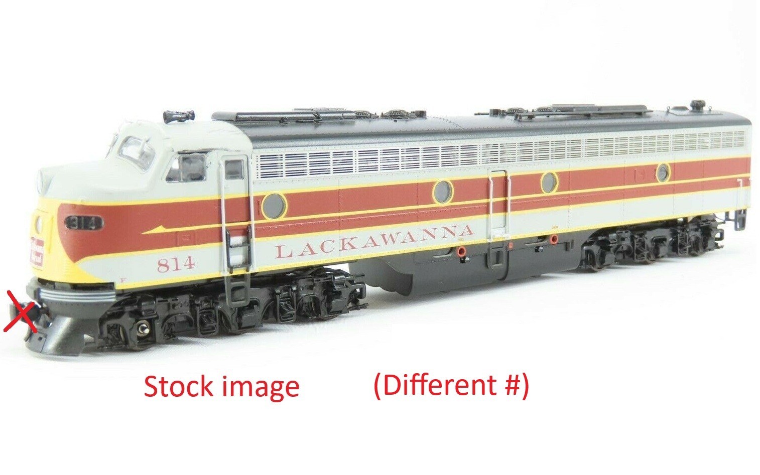 HO EMD E8/E9 DL&W Delaware Lackawanna & Western #817 DC NIB NOS # 8707