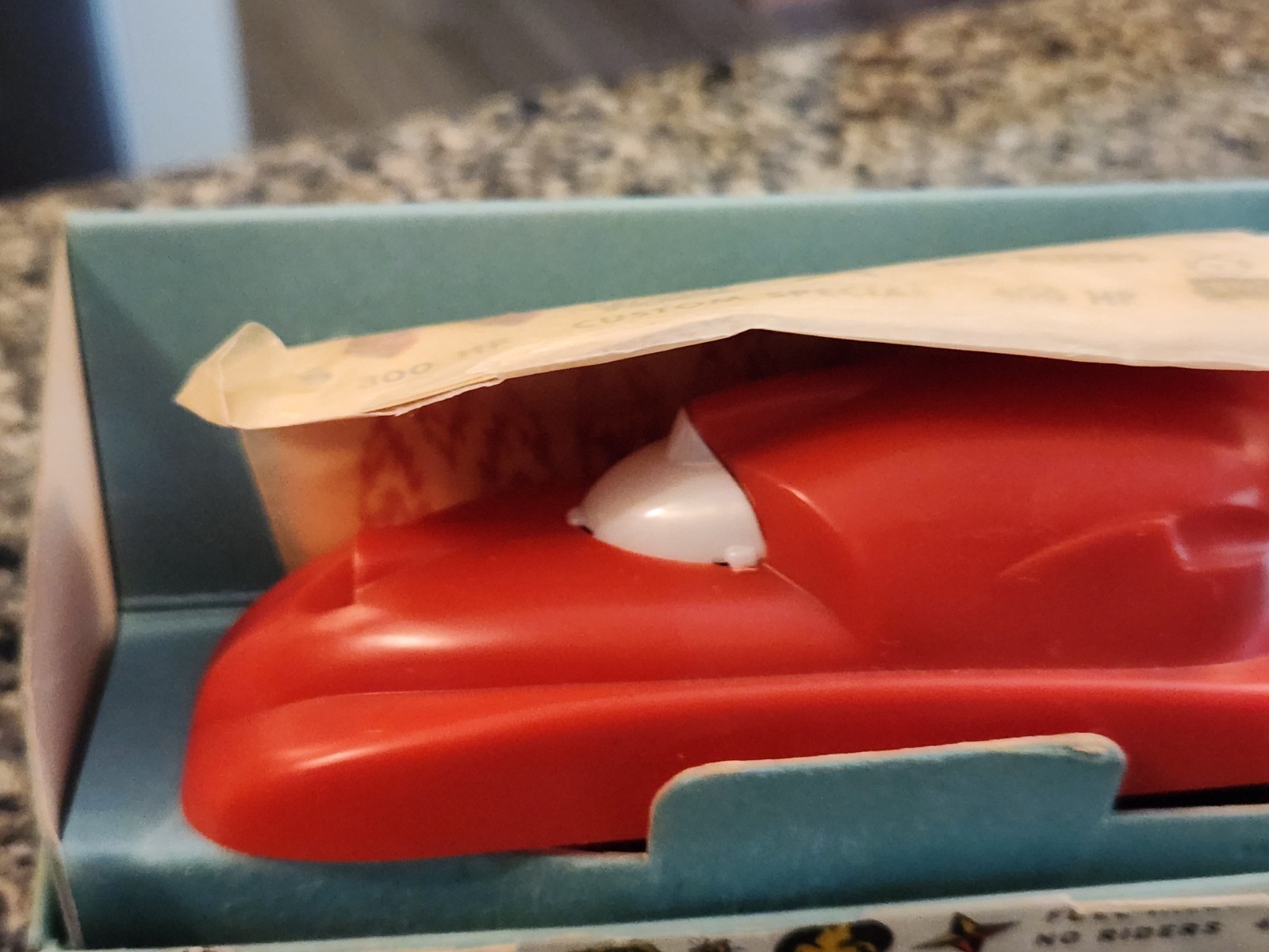 Vintage Rare HO 1957 Atlas Athearn Turbo Express Rails Racer w/ original Box