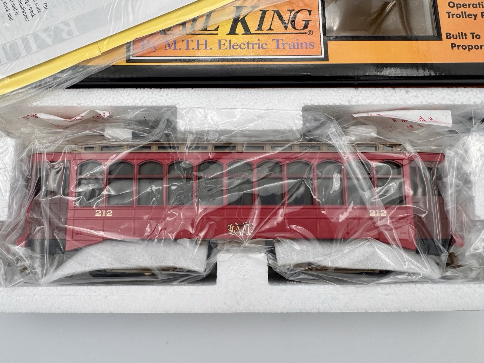 MTH Allentown Brill Semi-Convertible Trolley With Proto-Sound 30-2512-1
