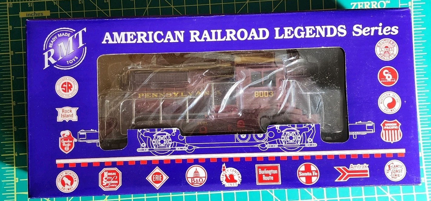 American Railroad Legends RMT-4221 Pennsylvania GP Diesel O Locomotive NEW M39