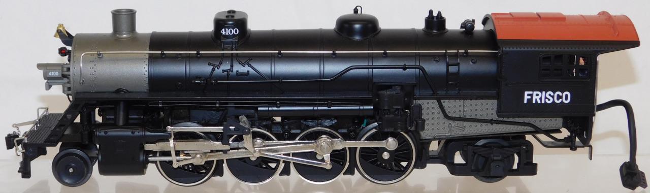 Lionel 6-18030 FRISCO Mikado 2-8-2 steam engine w/RAILSOUNDS 1993 Boxed Works O