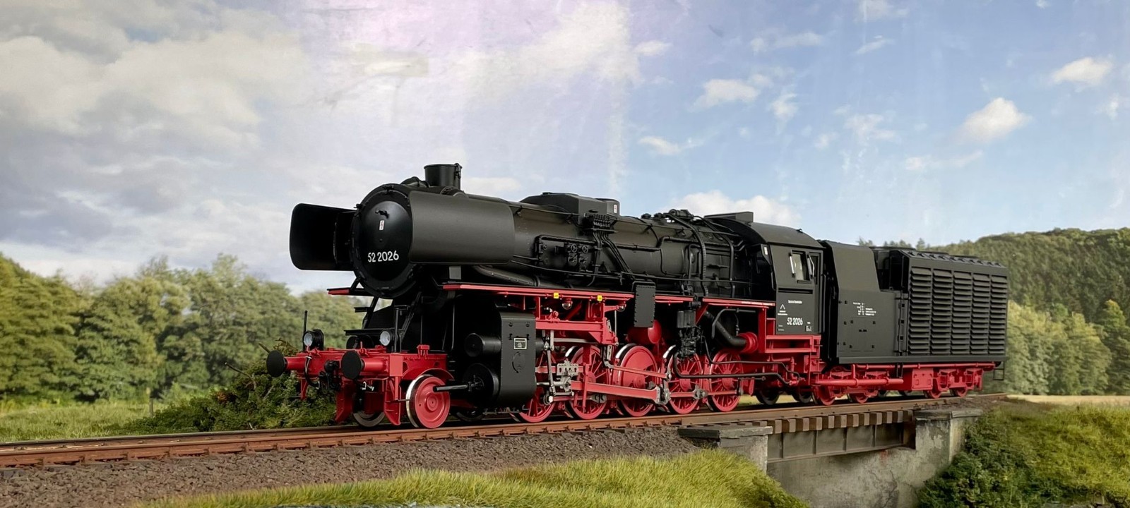 MBW Gauge 1 Locomotive BR 52 2026 NEM Digital ESU 5.0 For Märklin KM1 Kiss New