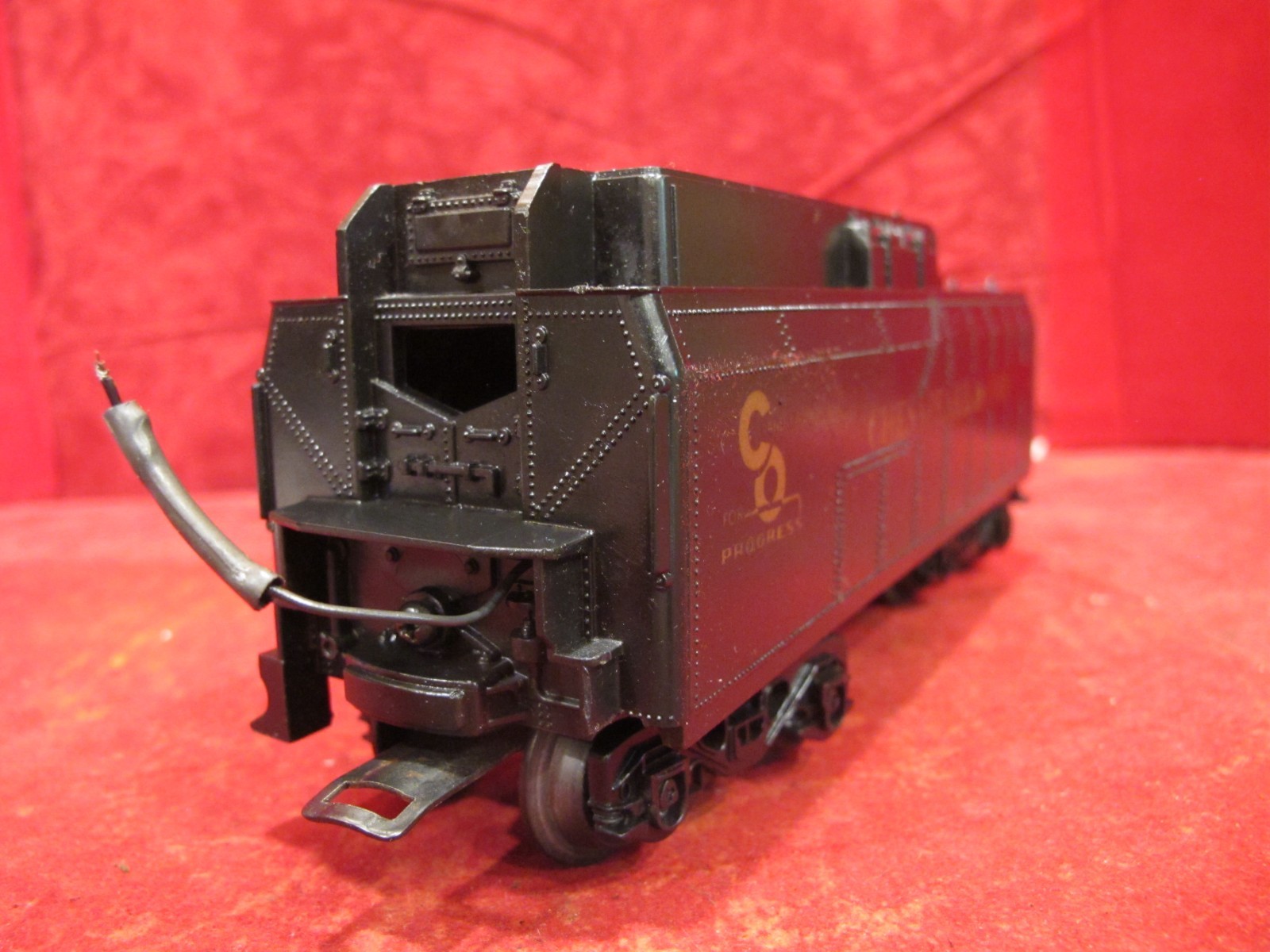 LIONEL CHESAPEAKE & OHIO O GAUGE sound COAL TENDER~ WORKS