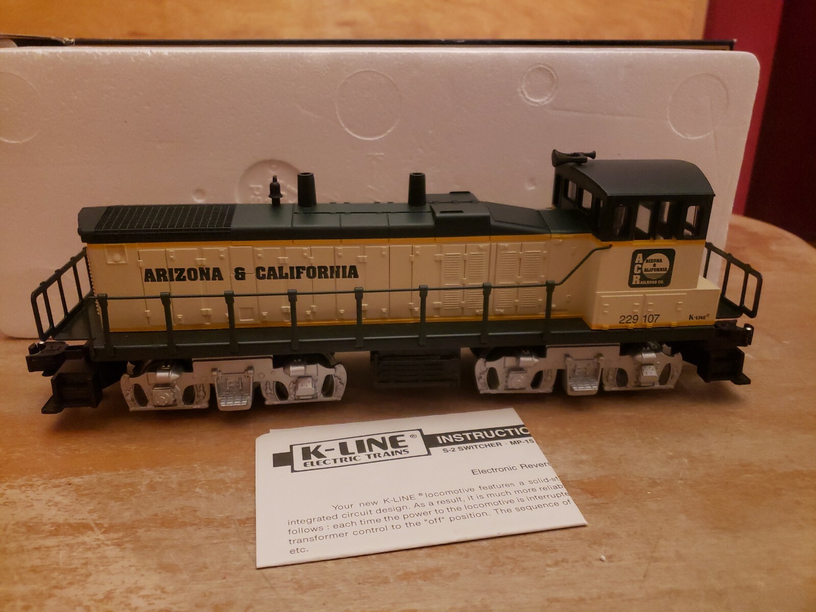 K-Line K-229107 TCA 1997 Convention Arizona & California MP-15 Diesel EXC in Box