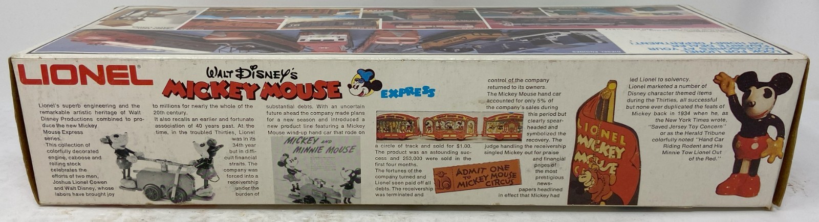 Lionel 6-8773 O Gauge Disney Mickey Mouse Express U 36B Diesel Engine Locomotive