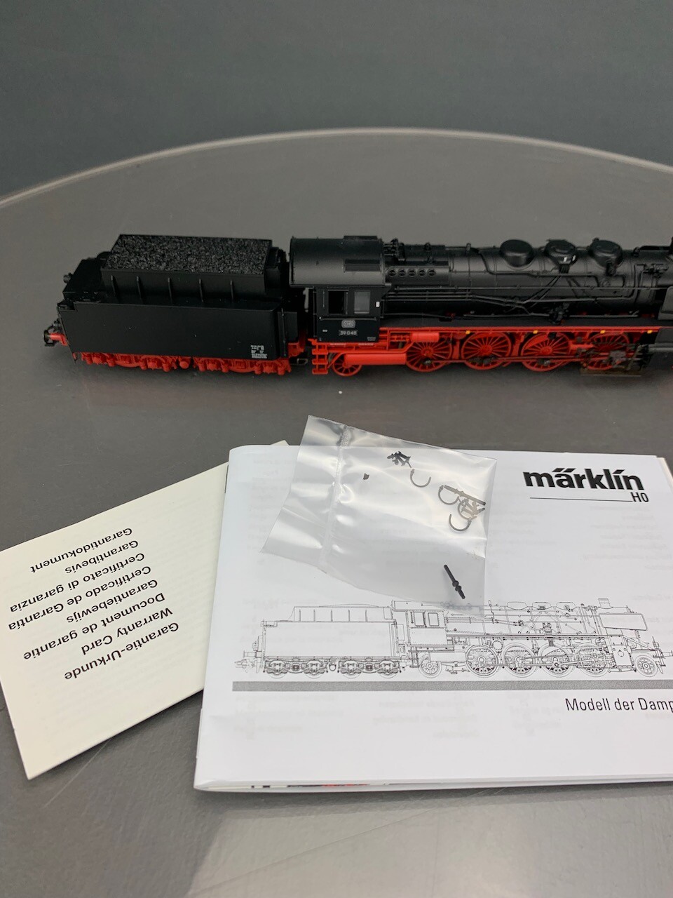 HO Märklin 39390 Insider CL DB BR 39.0-2 Steam Locomotive & Tender DCC/SN HO1749