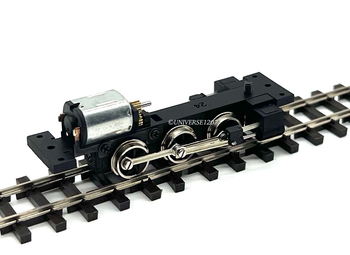 N/HOn30/HOe/009 0-6-0 Steam Locomotive Power Drive Chassis 24mm/8mm H0e Engine