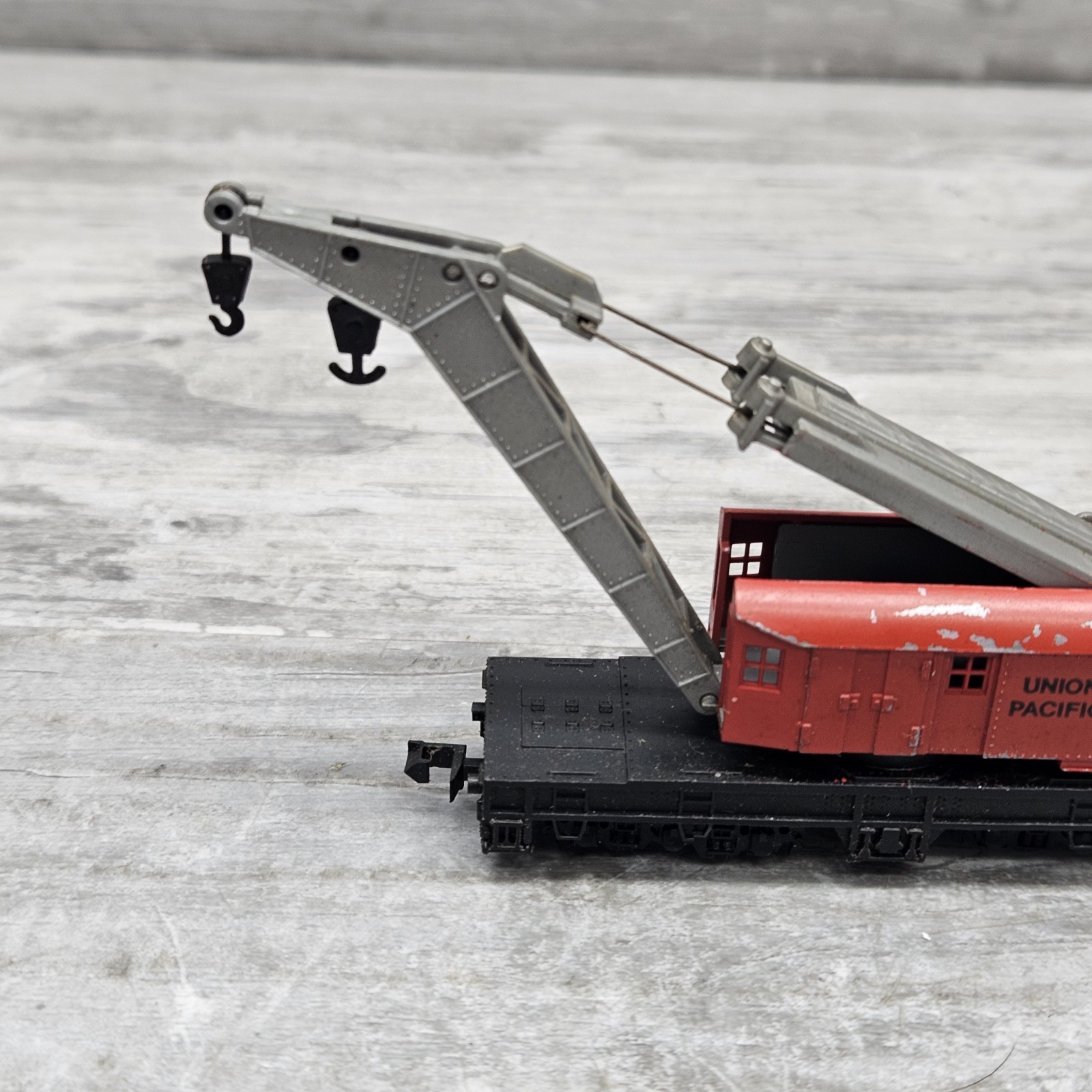 Vintage Arnold Rapido 0471 N Scale Union Pacific Wrecking Crane West Germany