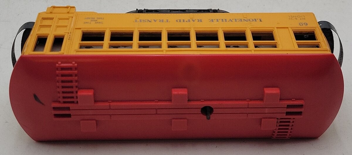 Lionel 60 Vintage O Lionelville Motorized Rapid Transit Trolley