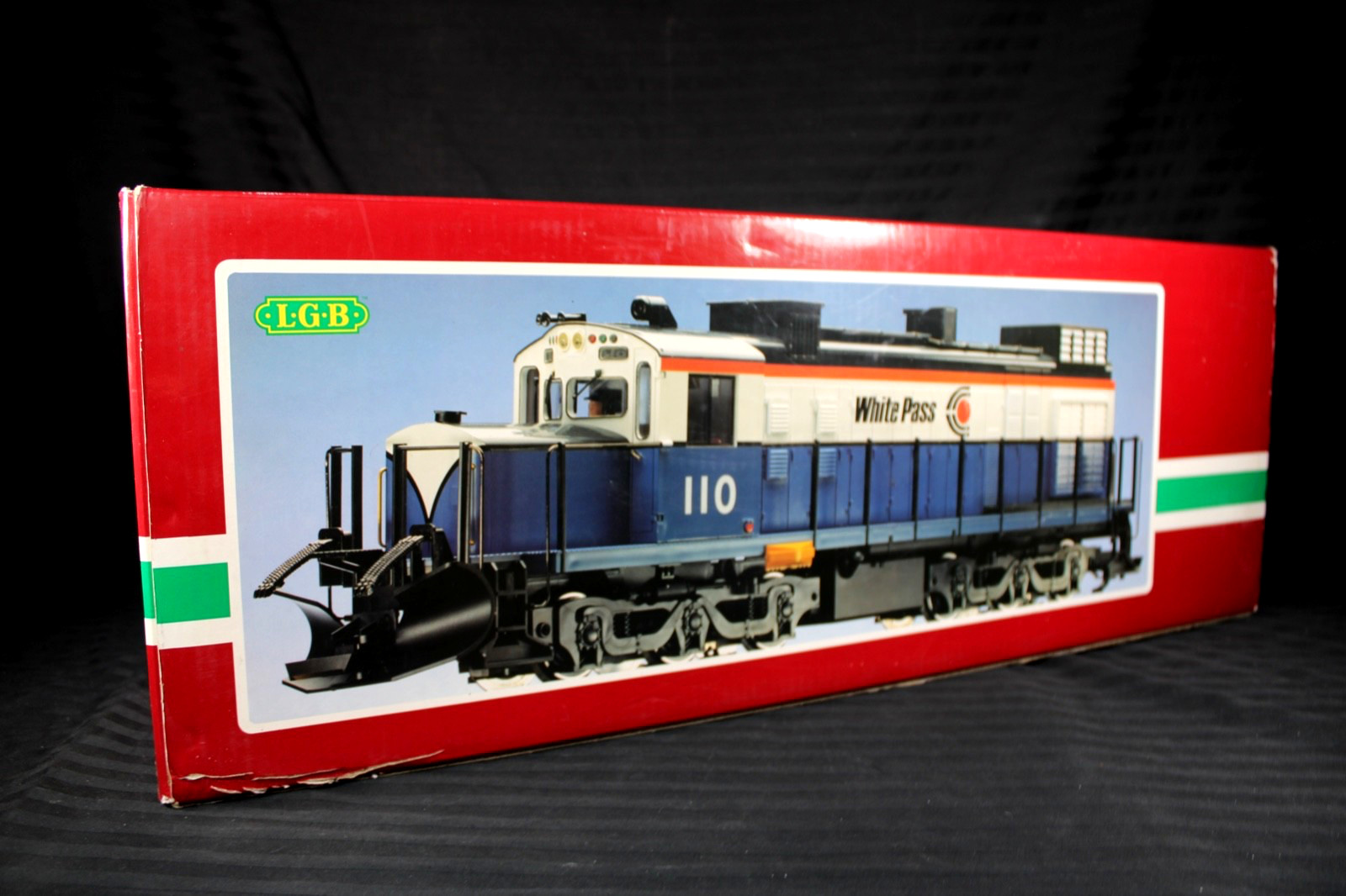 LGB 2055 White Pass Diesel Locomotive G Scale – Vintage 1989 Mint w BOX