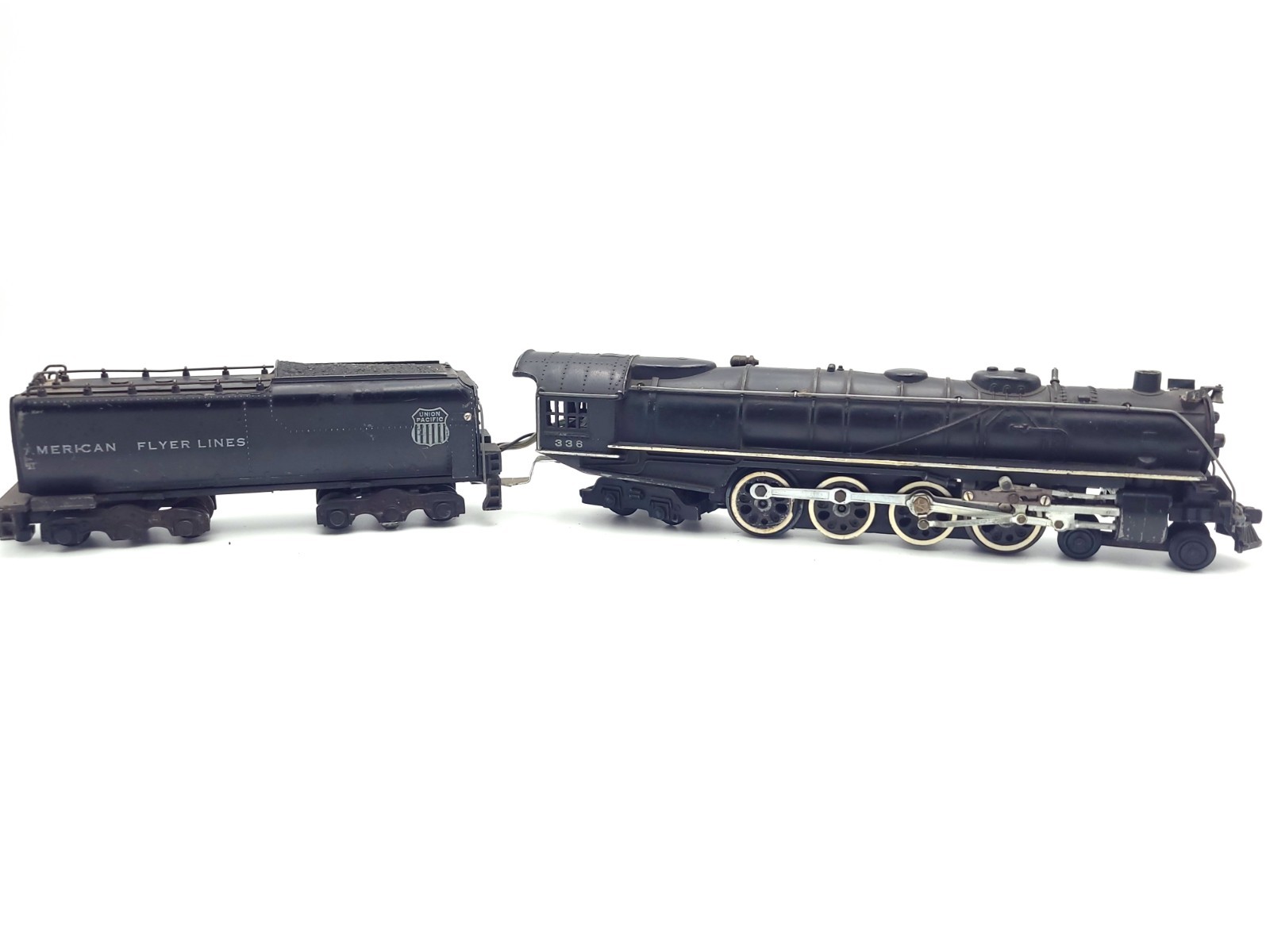 Excellent American Flyer 336 Union Pacific 4-8-4 Northern Steam Locomotive [08]