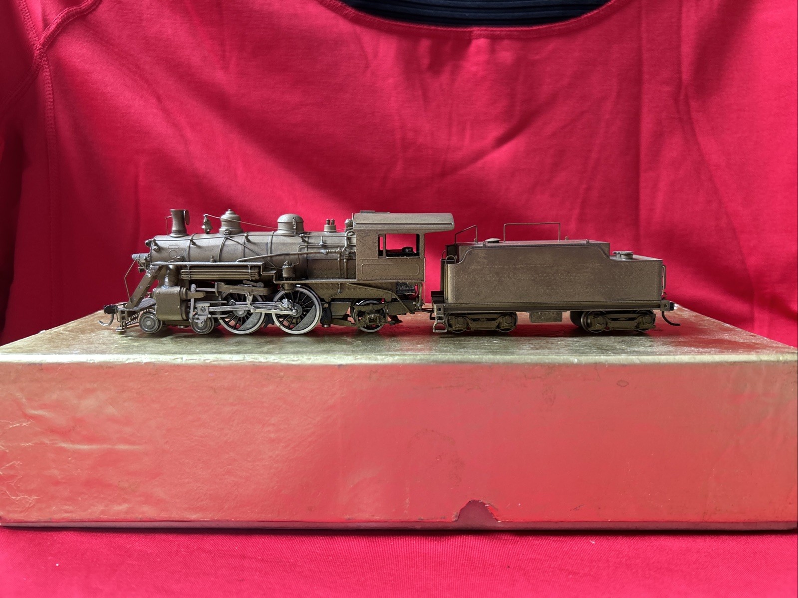 NWSL /FED BRASS 4-4-2 E-1 ST Louis SW Cotton Belt Locomotive HO