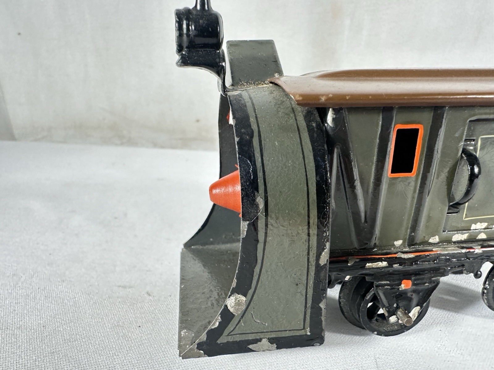 SCARCE Bing Original Prewar O-Gauge Rotary Snowplow!