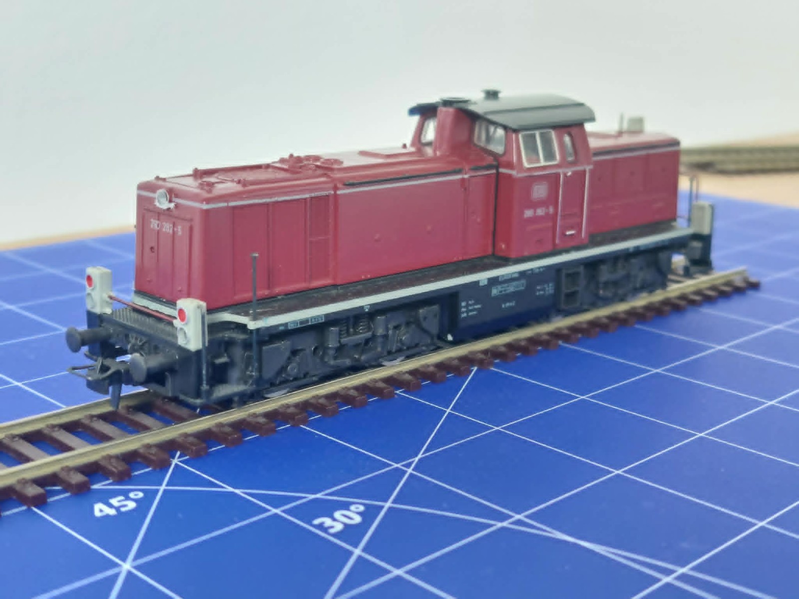 HO Roco Deutsche Bahn (DB) Baureihe 290 262-5 Diesel Switcher Locomotive