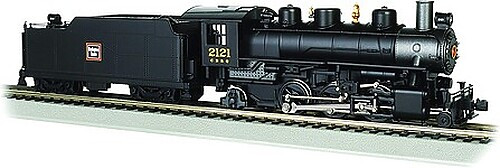 Bachmann 2-6-2 Prairie Chicago, Burlington & Quincy #2121 – HO Scale Model