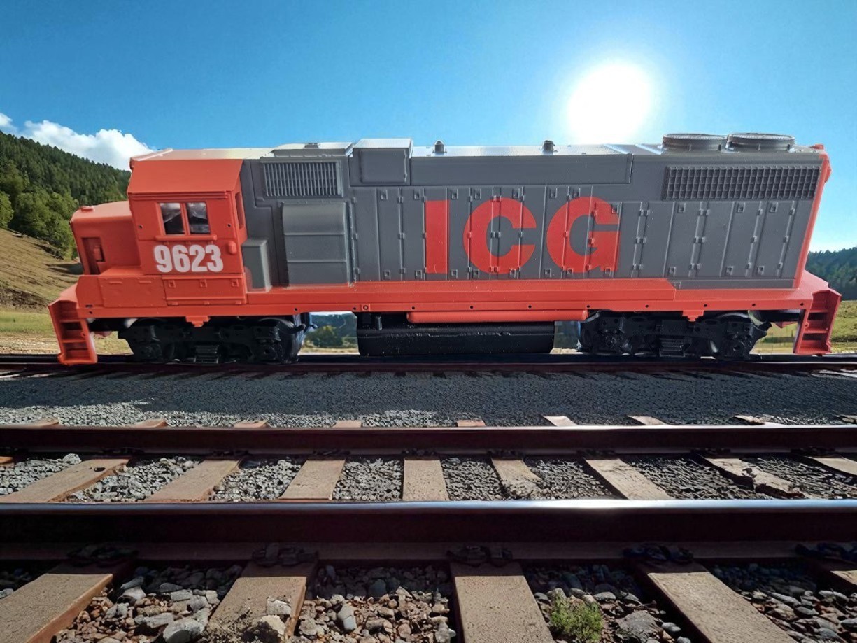 Athearn 4603 HO GP38-2 ICG Illinois Central (IC) 9623 Analog DC