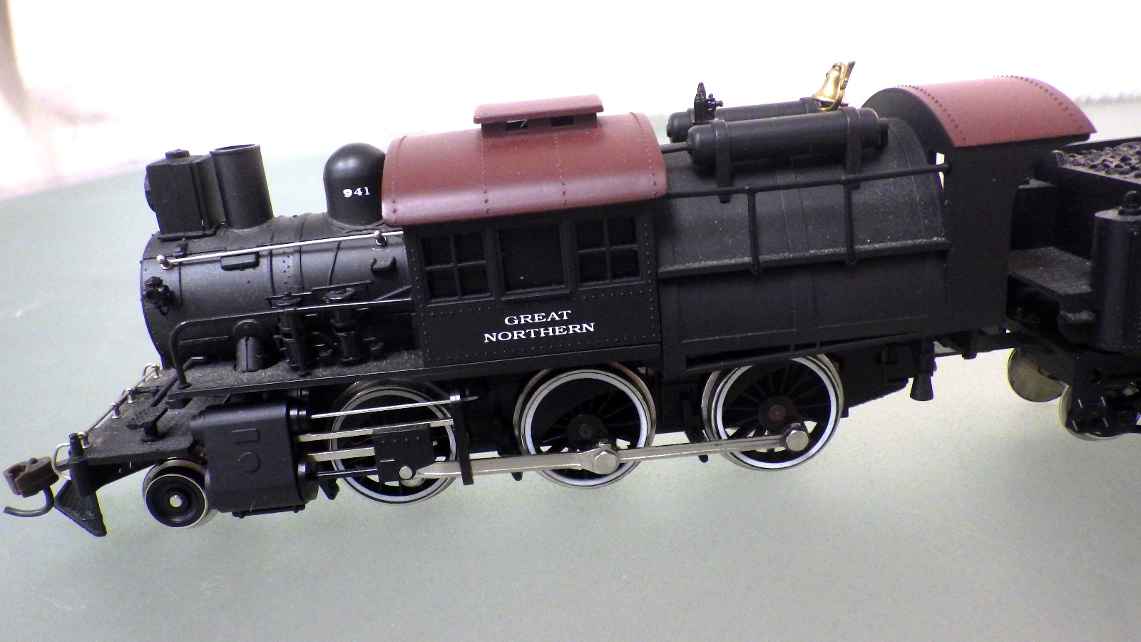 HO-Mehano GN 2-6-0 MOTHER HUBBARD Steam Locomotive-Tender Runs Strong Looks New