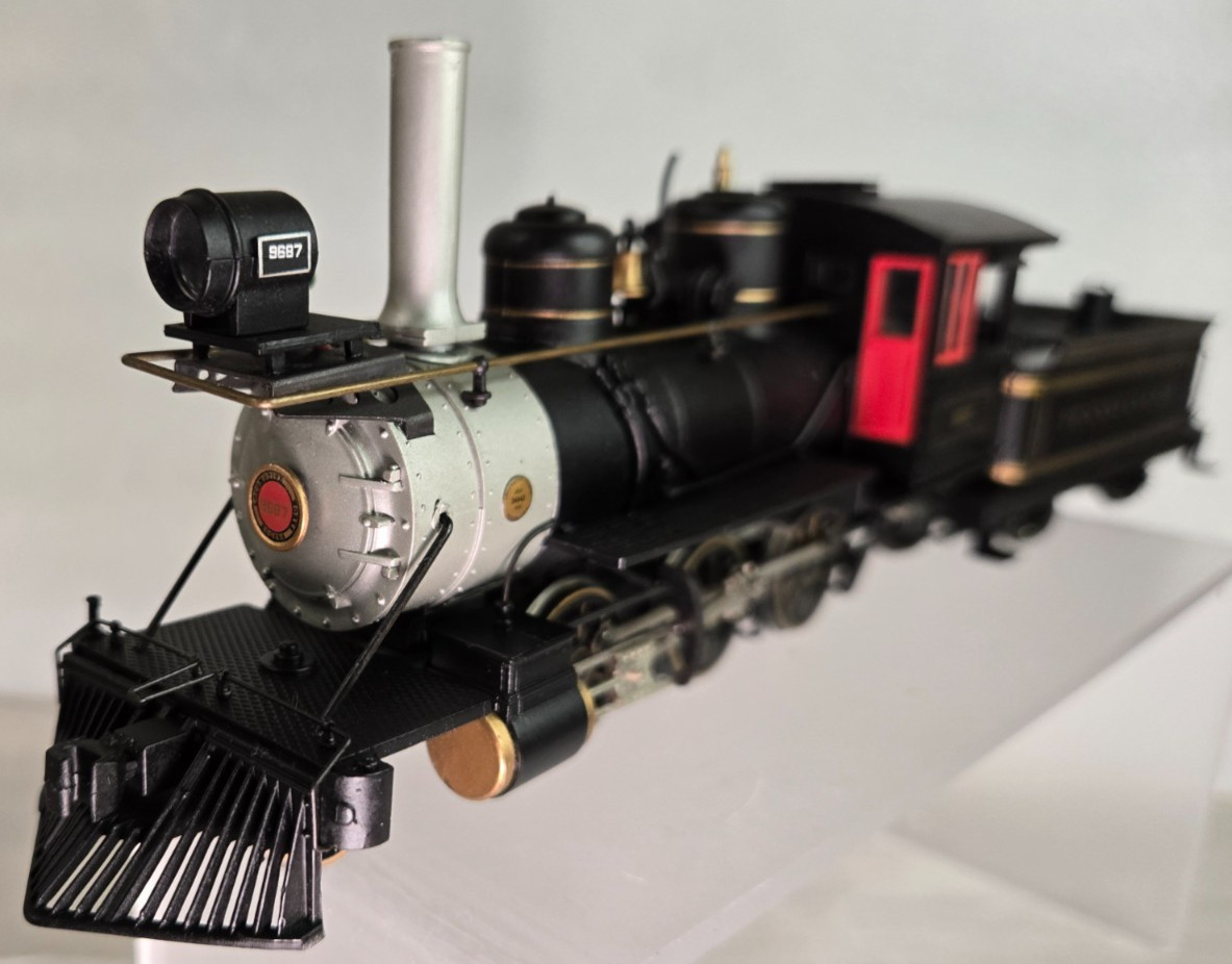 On30 Bachmann Spectrum 25214 2-6-0 Pennsylvania 9687 Steam Locomotive & Tender
